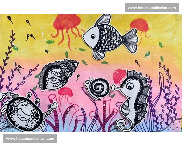 二年级学生画画比赛：展现创意与童真，让每一笔都充满想象力和色彩的世界